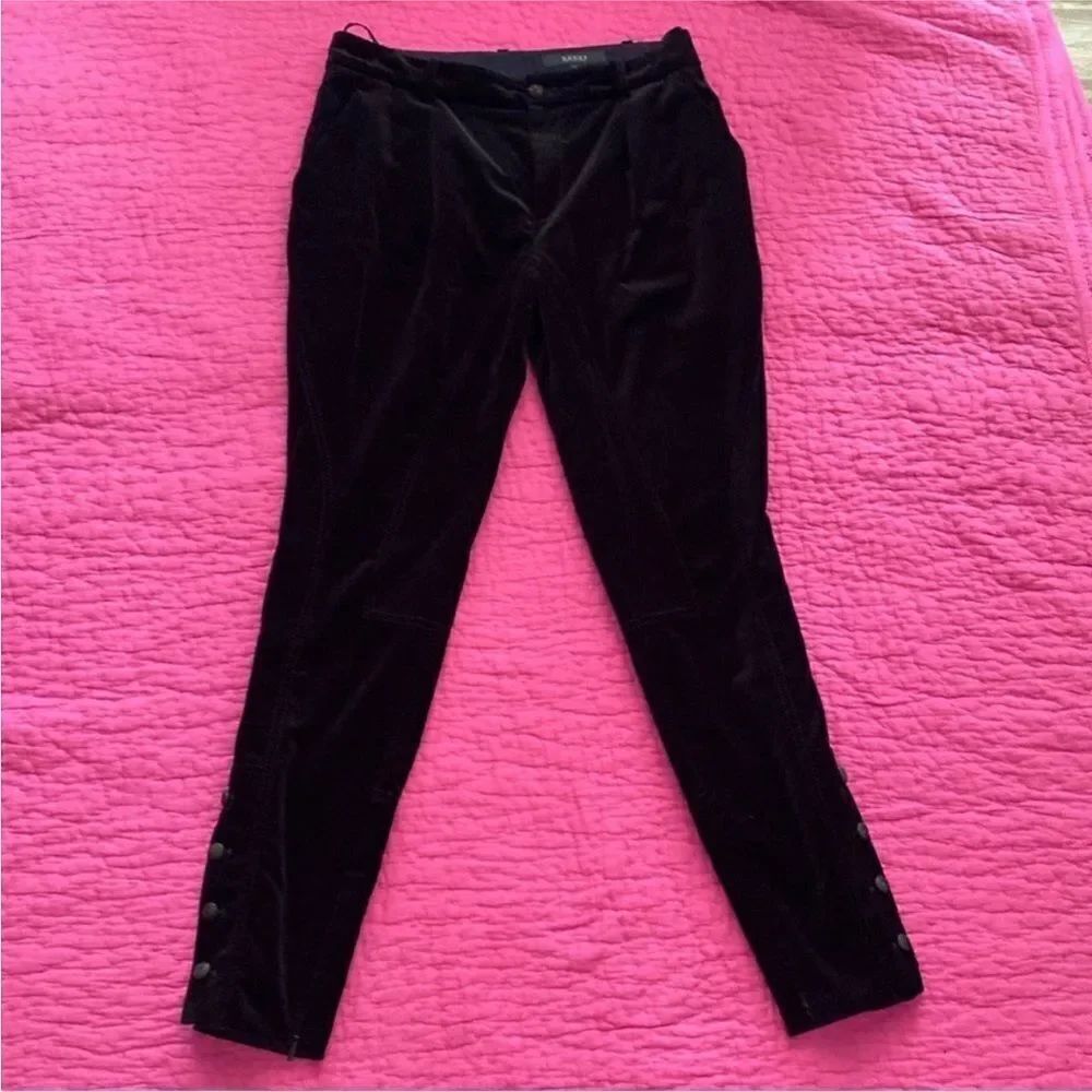 Gucci Women's Black velvet Pants, M